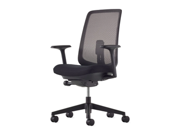 VERUS - Recliner mesh office chair with 5-Spoke base by Herman Miller - view 2